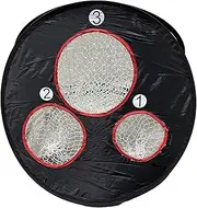 Golf Shot Training Net - Convenient and Quick Folding Design Indoor and Outdoor Chipping Target Practice 26"×22" (Unfolded) / 14"×1.2" (Folded)