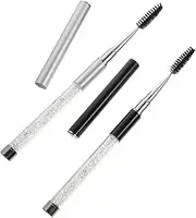 PAMINGONO 2pcs Eyelash Brush Mascara Applicator for Women Travel Makeup Brush Set
