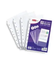Mini Heavyweight Sheet Protectors - 25 Sheets | Top Loading, Reinforced 7