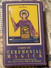 RARE EDITION TAROT of Ceremonial M*A*G*I*C*K by Lon Milo DuQuette 1994