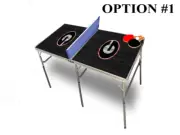 University Of Georgia Portable Table Tennis Ping Pong Folding Table w/Accessorie