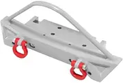 Ｓｉｍｈｏａ Remote Controller 1/12 Metal Automatic Winch Winch Mounting Plate for 1:12 RC Crawler Car, Sliver