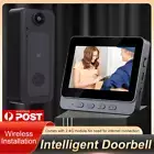 4.3'' Bluetooth Video Intercom Wireless Door Bell Camera Monitor Auto Recording