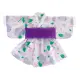 【Baby 童衣】任選 日式和服浴衣洋裝 印花圖案浴衣洋裝 60364(紫色繡球花)