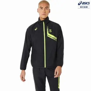 【asics 亞瑟士】平織外套 男款 訓練 服飾(2031D590-002)