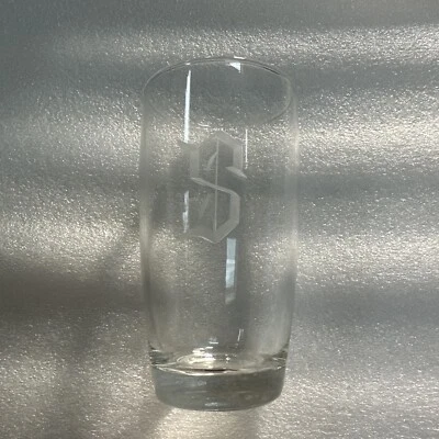 Lot of 4 Vintage Highball Iced Tea Glasses S Initial Monogram 2 SETS MAKE OFFER