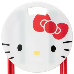 Hello Kitty 折疊椅-臉，兒童沙發椅/收納椅/造型椅/折疊椅/凳子/矮凳/板凳/椅子，X射線【C023228】