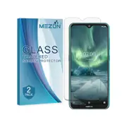 2 Pack MEZON Nokia G50 Clear Tempered Glass Screen Protectors