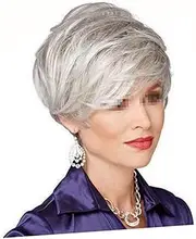 TOVINANNA Daily Wear Short Curly Wig for Women Cosplay Wig Stylish Comfortable and Ventilative