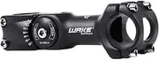 Wake MTB Stem 31.8 90mm 110mm 0-60 Degree Adjustable Bike Stem Mountain Bike Stem Short Handlebar Stem for Bicycle, Road Bike, MTB, BMX, Cycling (Aluminum Alloy, Lightweight, Black)
