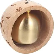FUTUREORYY Magnetic Decorative Door Bell Japanese Bell Easy Install Traceless Adhesive for Non Surfaces Crisp Sound Unique Housewarming Present for Home