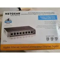 在飛比找蝦皮購物優惠-NETGEAR GS108E v3 簡易網管 金屬殼 交換器