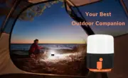 Waterproof LED Outdoor Lantern Rechargeable Solar Camping Hiking Emergency Light