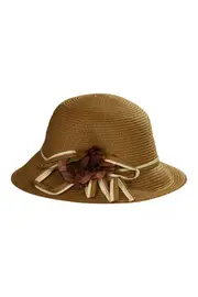 Tilly Woven Brim Tie Hat--MSD-HT6TILLAS