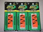 JAKE'S JAKES SPIN A LURE 2/3 OZ SAL-FL RED 3 PACK