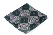 Lord R Colton Masterworks Pocket Square - Tangier Onyx Woven Silk - $75 New