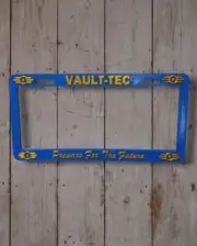 Fallout Vault-Tec Prepare for the Future License plate frame / cover