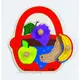 (立普購物)德國educo愛傑卡嬰幼兒啟發玩具_美味水果木拼圖_適1Y↑︾滿額送好禮