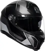 AGV Tourmodular Perception, flip up helmet , color: Matt Black/Grey/Silver , size: L
