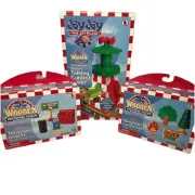 Jay Jay the Jet Plane Talking Control Tower & 2 Terrytown Wooden Scenery Packs