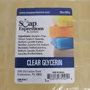 Soap Expressions By Candlewic Clear Glycerin Soap Base- 2lb
