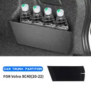 Car Storage Sides Trunk Partition for Volvo S60 S90 V60 XC40 XC60 XC90 Auto Organizer Bag Box Accessories Interior Decal Styling for XC40 20-22