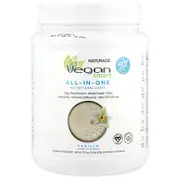 VeganSmart, All-In-One Nutritional Shake, Vanilla, 1.4 lb (645 g)