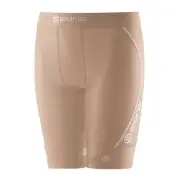 GREAT SAVINGS || SKINS DNAMIC YOUTH COMPRESSION HALF TIGHTS - FLESH