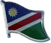 Wholesale Pack of 50 Namibia Country Flag Bike Hat Cap lapel Pin