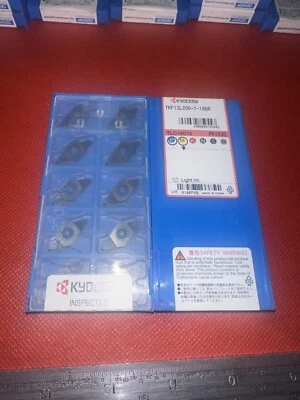 KYOCERA CARBIDE INSERTS QUANTITY 10 TKF12L200-T-16DR PR1535