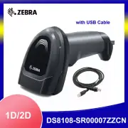 Zebra DS8108-SR00007ZZCN Handheld 2D Area Imager Barcode Scanner with USB Cable