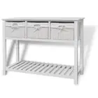 Storage Sideboard White fabric,mdf Sideboards & Buffets