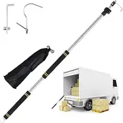 Bed Buddy Truck Tool, Cargo Grabber Pickup Truck Bed Thickened Stainless Steel Telescopic 34-74.2inch wear-Resistant complimentary Storage Bag Professional Cargo Grabber Reach Retriever Tool