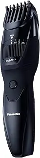 Panasonic ER-GB43 Beard Trimmer, Black, 19 Length Settings, Waterproof & Wet/Dry Operation, Men's Beard Trimmer
