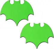 [PASTEASE] Halloween Bat Pasties - Vampire Bat Nipple Covers for Festivals, Raves, & Lingerie | Costume Accessory | Made in USA