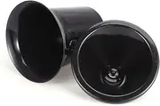 Black Wine Spittoon Plastic Wine Dump Bucket for Tasting Parties Round Design with Double Ears Versatile Use as Ice Bucket for Cellars and Exhibitions