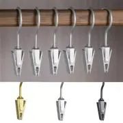 Househood Metal Hook Clips Pants Hanger Sturdy Clip and Drip Laundry Clothespins