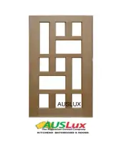 Brand New Modern AUS-TETRIS- Style Solid Core Door Many Sizes