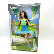 MATTEL 2003 BARBIE KAYLA CHEERLEADER w/ EVER-FLEX BODY #B746 3 NEW