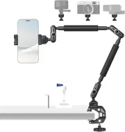 Neewer 22" Magic Arm W Desk C Clamp, Overhead Camera Mount with Articulating Mic