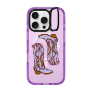iPhone 16 Pro Impact Ring Stand Case MagSafe Compatible Bows and Boots