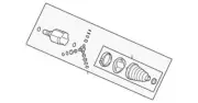 Genuine GM 2002-2007 Saturn Chevrolet Pontiac Vue Inner Joint Assembly 22724177
