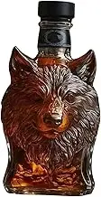 Generic Animal Whiskey Decanter Spirits Bottle, Wine Offered, Men Father Husband Gift for Restaurant, Wolf
