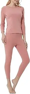 [Generic] Underpants Men Womens Two-Piece Suit Long Sleeve O Neck Blouse Thermal Underwear Soft and Warm Top and Pants Sets Yes Daddy