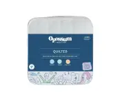 Quilted Waterproof Fitted Mattress Protector (White) - Queen