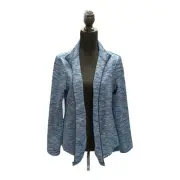 Zenergy by Chico's Jacket w/ Matching Legging Blue Spacedye Women's Large 2 NWT