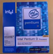 BRAND NEW Intel Pentium D 820 CPU Processor 2.8 GHz 800 MHz
