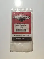 NOS OEM Genuine Briggs & Stratton Engine Carburetor Throttle Shaft. Part 491484