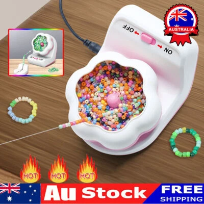 Automatic Clay Bead Spinner, Electric Bead Spinner for Jewelry Making DIY GifRK