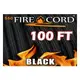 FireCord 火種傘繩/黑色 (100呎)-#FIRECORD FC-BLACK100